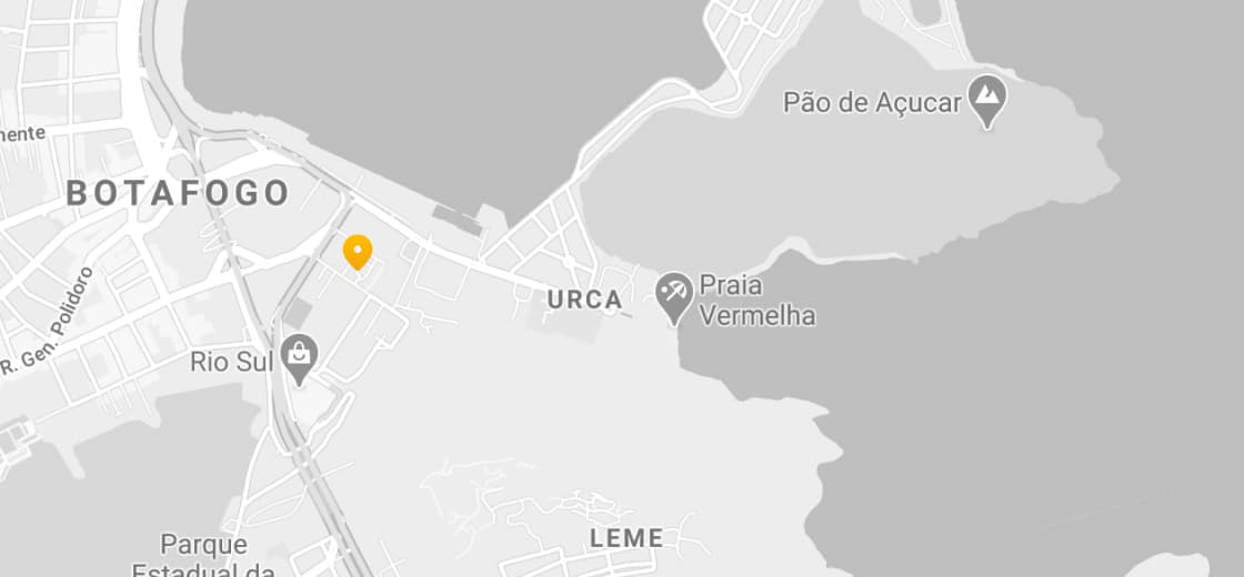 mapa marcando o endereço em Rua Ali Perto, 25 - Praia Grande - SP